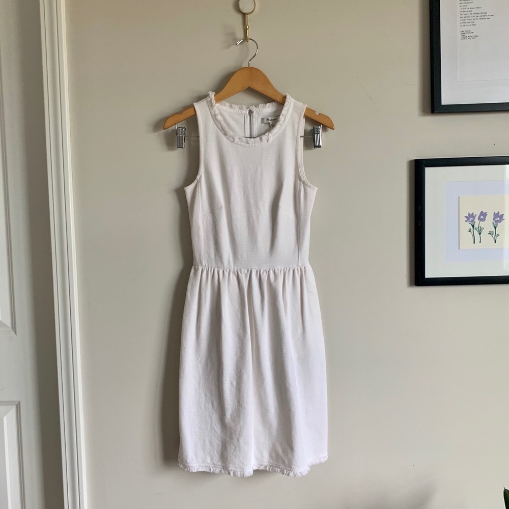 White Madewell Dress - Picture 1 of 4